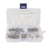 ITRHJTGP Sfere per Cuscinetti da Bicicletta 300 pz 6 Dimensioni assortite Sfere for Cuscinetti in Acciaio di precisione 2/32 1/8 5/32 3/16 7/32 1/4 Pollici Accessori per rotelle