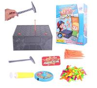 itrimaka Gioco Colpisci Un Palloncino, Gioco di Palloncini scoppiati, Gioco di Palloncini esplosivi, Set di Giochi di esplosioni di Palloncini per riunioni di Famiglia, Feste di Compleanno
