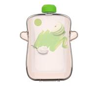 itrimaka Porta buste per alimenti per bambini, porta buste per bambini | Porta-portatile a prova di schiacciamento - Biberon riutilizzabile per alimenti per bambini, porta sacchetti per frutta senza