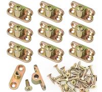 ITROLLE 10 staffe angolari rimovibili in lega di zinco, staffe a forma di L, con viti per mobili in legno, tavoli, sedie, mensole