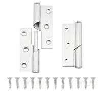 ITROLLE 2 cerniere alzanti per porta in acciaio inox da 7,6 cm (sinistra)