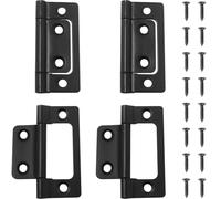 ITROLLE 4 cerniere per porte non mortase, 52 x 25 mm, in metallo, per armadietti/mobili, adatte per portagioie/cassetta degli attrezzi/custodia in legno