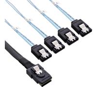 E_0015_ 8370416000 Inline InLine Cavo Mini SAS, SFF-8087 a 4x SATA, 1m,