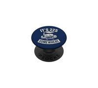 It's 225 Somewhere Funny BBQ Smoker PopSockets PopGrip Adesivo
