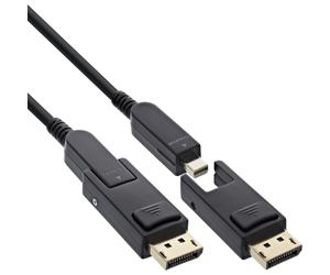 ITS 25 METRI DisplayPort 1.4 Cavo AOC, 8K4K, spina DisplayPort staccabile