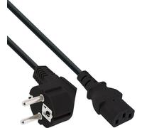 Inline Inline Cavo Alimentazione Spina Shucko Angolato A Presa IeC-320-C13, 25pz