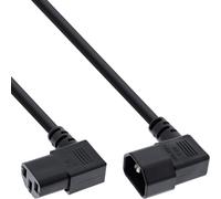InLine Cavo di alimentazione prolunga IEC-320 16650A C14 a C13 90° 5 m Nero