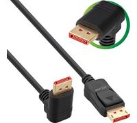 ITS 5 METRI Cavo DisplayPort 1.4, 8K4K, angolato verso il basso