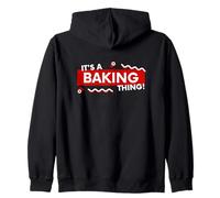It's a Baking Thing Cake Baker Costume Pastry Chef Bakery Felpa con Cappuccio