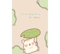 It's a beautiful day: Aesthetic Notebook with Tulip Flower Design inside: for Daily Journaling, Creative Writing, School Notes, and Elegant Gifting