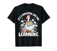 It's a Beautiful Day for Learning Teacher Back to School Maglietta