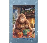 It's a Bigfoot Christmas Notebook: A Plain, Lined Notebook for Jotting Down Ideas, Note Taking, Making Lists etc. 6" x 9" Practical Size