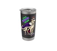 It's a Borzoi Thing - Divertente grafica Royal Skateboard Dog Bicchiere termico in acciaio inox doppia parete
