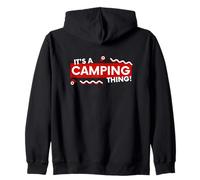 It's a Camping Thing Hiker Camper Costume Family Camp Trips Felpa con Cappuccio