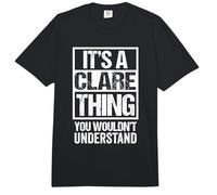 It's A Clare Thing You Wouldn't Understand Ennis Comfort Colors Adult Heavyweight T-Shirt