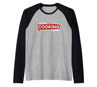 It's a Cooking Thing Chef Costume Restaurant Line Cook Chefs Maglia con Maniche Raglan