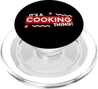 It's a Cooking Thing Chef Costume Restaurant Line Cook Chefs PopSockets PopGrip per MagSafe