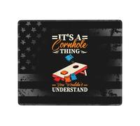 It's A Cornhole Thing You Wouldn't Understand Tappetini Mouse Confortevole Mousepad Soffice Tappetino Mouse per Gioco Casa Lavoro 25X30Cm