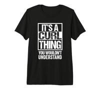 It's A Curl Thing You Wouldn't Understand Curls Wavy Hair Maglietta Premium