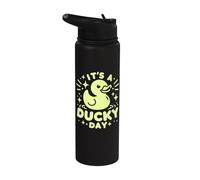 It's a Ducky Day Rubber Duck Stainless Steel Insulated Water Bottle