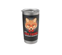 It's A Fox Thing You Wouldn't Understand Volpe Cognome Nome Bicchiere termico in acciaio inox doppia parete