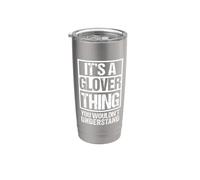 It's A Glover Thing You Wouldn't Understand Surname Name Bicchiere termico in acciaio inox doppia parete