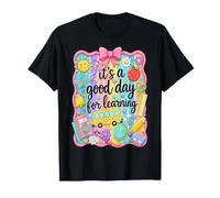 It's a Good Day for Learning, Be Kind Teacher Back to School Maglietta