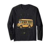 It's a Good Day for Learning School Bus Cute Animals Back to Maglia a Manica