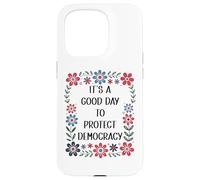 It's a Good Day to Protect Democracy Flag,Save Our Democracy Custodia per iPhone 15 Pro