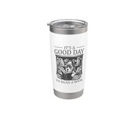 It's A Good Day To Read A Book Bicchiere termico in acciaio inox doppia parete