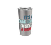 It's A Good Day To Read A Book Bicchiere termico in acciaio inox doppia parete