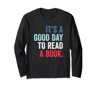It's A Good Day To Read A Book Maglia a Manica