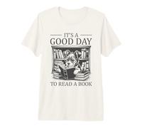It's A Good Day To Read A Book Maglietta Premium