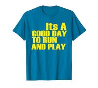 Its A Good Day to Run And Play PE Teacher Physical Education Maglietta