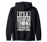 It's A Guitar Thing You Wouldn't Understand Guitarist Felpa con Cappuccio