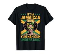 It's A Jamaican Thing Caribbean Pride Afrocentric Apparel Maglietta