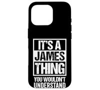 It's A James Thing You Wouldn't Understand Custodia per iPhone 16 Pro