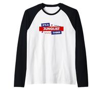 It's a Junglist Thing Drum And Bass Dance Music Junglists Maglia con Maniche Raglan