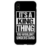 It's A King Thing You Wouldn't Understand Family Name Custodia per iPhone XS Max