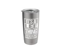 It's A Lee Thing You Wouldn't Understand First Name Bicchiere termico in acciaio inox doppia parete