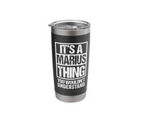 It's A Marius Thing You Wouldn't Understand First Name Bicchiere termico in acciaio inox doppia parete