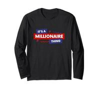 It's A Millionaire Thing Rich Person Entrepreneur Quote Maglia a Manica