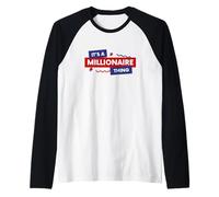 It's A Millionaire Thing Rich Person Entrepreneur Quote Maglia con Maniche Raglan