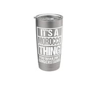 It's A Morocco Thing You Wouldn't Understand Moroccan Bicchiere termico in acciaio inox doppia parete