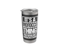 It's A Morocco Thing You Wouldn't Understand Moroccan Bicchiere termico in acciaio inox doppia parete