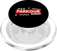 It's a Parkour Thing Free Running Urban Athletic Acrobatics PopSockets PopGrip per MagSafe