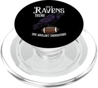 It's a Raven Thing Donne Bambini Ragazzi Ragazze Giovani Uomini Adolescenti PopSockets PopGrip per MagSafe