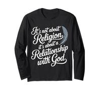 It's A Relationship with God Not Religion - Maglia a Manica