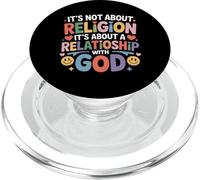 It's A Relationship With God Not Religion - PopSockets PopGrip per MagSafe