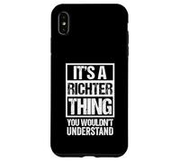 It's A Richter Thing You Wouldn't Understand Surname Name Custodia per iPhone XS Max
